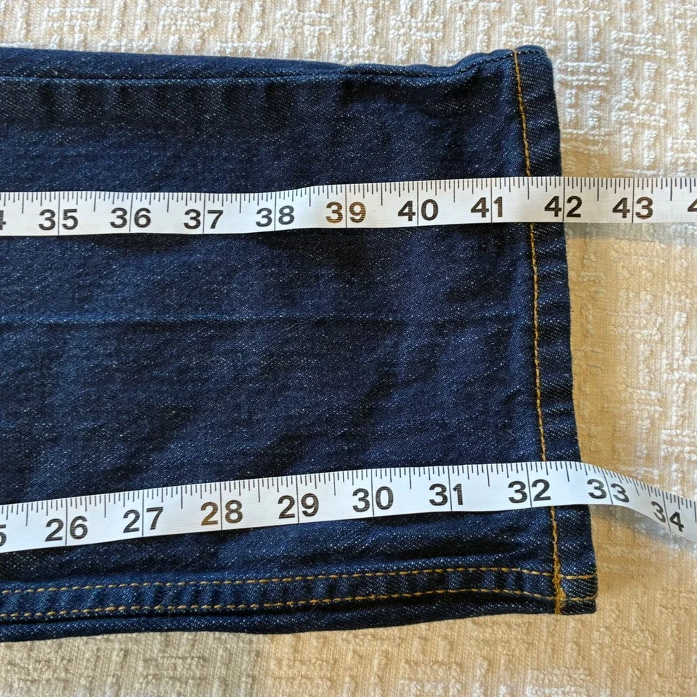 Cody James Mens Slim Straight Leg Dark Wash Stretch Denim Jeans 31x32 Cowboy